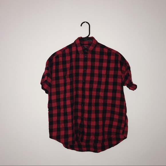 Madewell Tops - Madewell Buffalo Check Courier